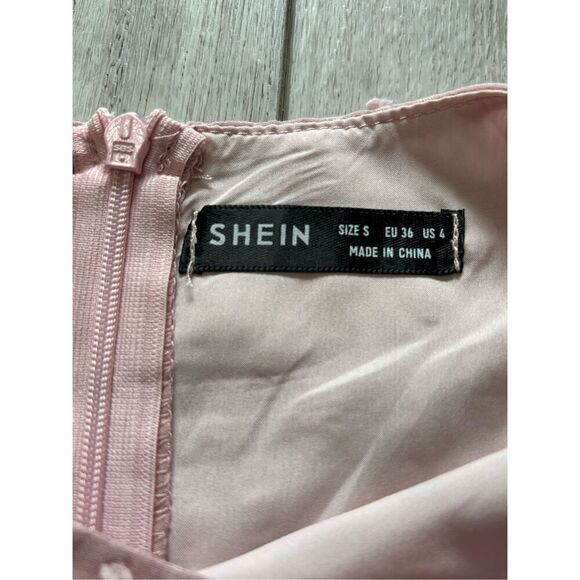 SHEIN pink/mauve knee length dress size S - Picture 11 of 14
